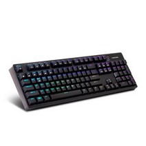 한성컴퓨터 GTune GK638 OPTIK RGB MJ 클릭 광축 기계식키보드, 블랙