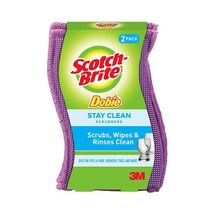 Scotch-Brite 스테이 클린 스크러버 - 2 CT 스카치브라이트