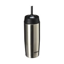 텀블러 물컵 써모스 진공 단열 콜드컵 빨대 포함 16 온스 4749946, 16온스_스테인레스 스틸