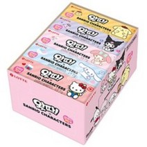 500 왓따x산리오 캐릭터즈 13.7g BOX(25개입) 간식 먹방 ASMR 왓따껌 껌 풍선껌 틱톡 유튜브 마이멜로디, 1개