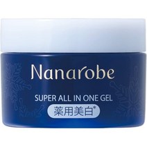 일본직발송 6. NANAROBE 나나 로브 슈퍼 올인원 젤 부외품 60G 약 1~1.5개월 분 저 타입 B07PP28VZV, 항아리, One Color