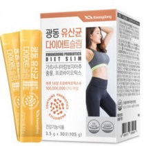 광동생활건강 광동 유산균 슬림 3.5g x 60포 프로틴밸런스 장 기능식품 질 오메가3 임산부, 단품