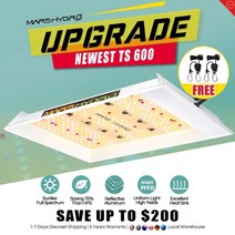 식물등 LED 조명 mars hydro ts 600w led 성장 sunlike 전체 스펙트럼 led 램프 실내 식물 veg 꽃 교체 hps hid, TS 600