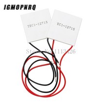pc 부품10 개/몫 TEC1 12715 TEC 1 12715 136.8W 12V-15.4V 15A TEC 열전 냉각기 펠티어 (TEC1-12715), 한개옵션0