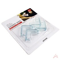 모서리 보호대 코너 가드 기역형 투명 ㄱ형 투명, 4개입