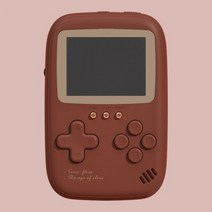 빈티지 게임기 모바일 듀얼 USB 휴대폰 보조배터리, 10000mAh, 현품 [용암레드] 10000밀리암페어 - 小便携휴대용