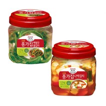 종가집 나박김치 1.2kg + 아삭백열무물김치 1.2kg, 단품