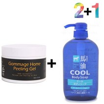 아하 바하 필링젤 페이셜 각질 피지 모공 녹이는제품 제거, 고마쥐필링젤 2개_핫클렌징젤 1개, 본상품선택