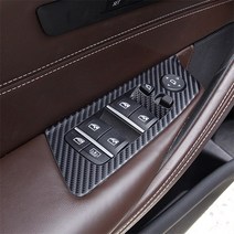 BMW 5시리즈 윈도우 데칼 G30 데칼 랩핑 스티커, 카본블랙유광