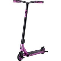 스턴트스쿠터 프리스타일 묘기 킥보드 두발 스쿠터 트릭 스쿠터 자유형 알루미늄 코어 휠, 자주색