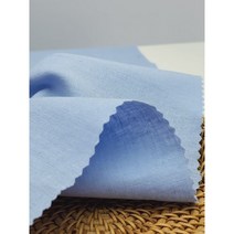 퓨어 파스텔 볼륨 천 린넨 원단 스카이, 1개