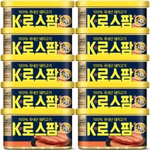 [롯데푸드] K로스팜 200gx10캔, 200g, 10개
