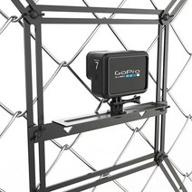 액션 카메라 펜스 마운트 금속 백스톱 체인 링크 GoPro/스마트폰용 야구 소프트볼 및 테니스 게임을 위한 이상적인 USA 미국