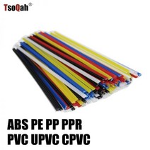 플라스틱 용접봉 ABS PP PE PPR PVC UPVC CPVC 1m 길이 2개, Yellow 1m 2pcs