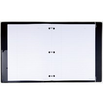 3공 포켓바인더 노트 흑색, 선택완료