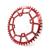 자전거 크랭크암 104BCD 체인 링 40T 42T 44T 46T 48T 50T 52T 자전거 Shimano 8-12S 크랭크 셋 용 원형 MTB, 01 Red_02 42T