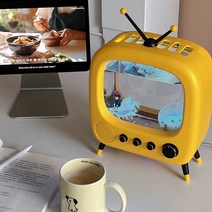 가정용수족관 투어항 고양이 TV 어항 테이블 상판 크리에이티브 아쿠아리움 소품 작은 물고기 가정용 거실-10856, 옵션01, 230x130x330mm