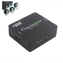 HDMI(입력) 3RCA 컴포지트 컨버터 TV 음성 비디오 오디오 3RCA PC 컴포넌트 컨버터 모니터 네트워크 영상 캠코더 노트북 DVD플레이어 RCA 컴퓨터 RCA3선 셋톱박스 AC 게임기 프로젝터 HDMI