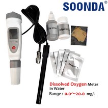 물에 용존 산소 측정기 수생 DO-TESTER 물고기 연못 하수 함량 분석 검출기 온라인, 0.1|Dissolved Oxygen set
