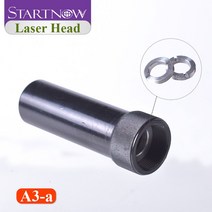 CO2 레이저 에어 노즐 제트 및 헤드 홀더 초점 렌즈 세트 기계 하드웨어 도구 용 25mm 미러 마운트 포함, 03 A3-b_02 Black_01 50.8