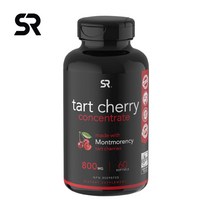 스포츠리서치 타트체리 농축 800mg 60소프트젤 미국 직구 2달분