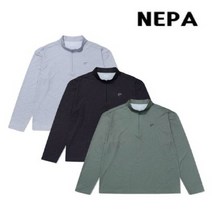 네파(남성) NC일산 감각적인 패턴을 입혀 멋스러움과 고급스러움을 주는 (3컬러) 마운틴 그래픽 간절기 긴팔 집업 티셔츠 7I15402_NI