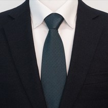 애버딘 도트 네이비 자동 넥타이