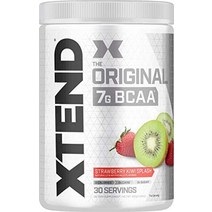 단백질 xtend 오리지널 bcaa 분말 수박 폭발 - 아미노산, 딸기 키위 스플래시, 30인분(1팩)