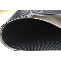 벨트 부품 컨베이어 콘베어 롤러 PVC 블랙 다이아몬드 패턴 스퀘어 컨베이어용 둘레 2000x80x2mm