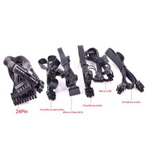 PCIe-8 핀 6 + 2 핀 IDE SATA CPU 4 + 4 핀 ATX 24 핀 전원 공급 장치 호환 모델-CORSAIR HX1200 HX1000 HX850 HX750 HX6, 기타_Assembly 2