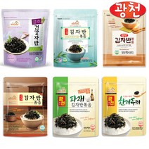 광천김 밥달라스 한끼두끼 김자반 돌자반볶음 10봉, 한끼두끼40g