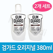 동아제약 검가드 잇몸 가그린 오리지널 구강청결제 380ml X 2병