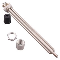 나사형 온수기 태양열 물 가열 요소 220v dn25 for Boiler heater electric tubular water 2500w all steel, 4.5kw l320mm, 표시된 그림과 같이