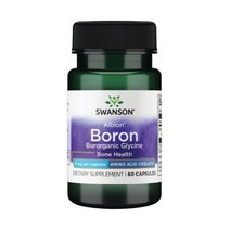 Swanson Boron from Albion Bororganic Glycine 6 mg 60 Capsules