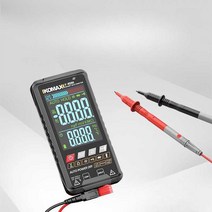 접지테스터기 시험기 저항 측정기 누전 전류 시험기, 보급형 스마트 초박형 멀티미터, 1개