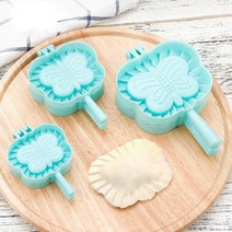 만두 피 만들기 기계 금형 반죽 틀 제조기 프레스 베이킹 쉬운 5, 꽃들