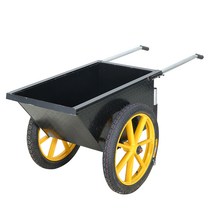 전동 핸드카 운반차 구루마 리프트 농사용 손수레 짐, 빨간색 중형 두께 2.0