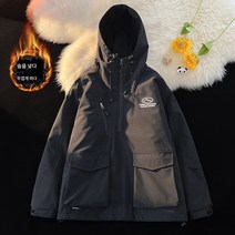 스키복 반집업 바람막이 코트 남성 하드케이스 아웃도어 스키복 겨울 도톰한 패딩 커플형 패딩