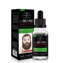 30ml 남성 수염 성장 오일 천연 유기농 비어드 왁스 밤 탈모 제품 된 성장을위한 컨디셔너, 01 PM415-1, 01 육군 녹색
