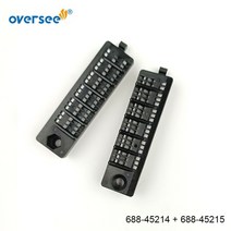 보트엔진 고무보트엔진 전기 소형 688-45214 + 688-45215 yamaha 60-70-85-90hp 선외기 모터용 물 유입구 덮개, 1 세트