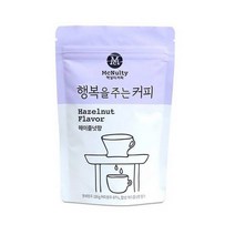 행복을 주는 커피 헤이즐넛 100g 분쇄 맥널티 원두 / 탕비 / coffee / 음료 / 홍차 / 오피스 / 차류 / 간식 / 식음료 / 미팅 / 티타임