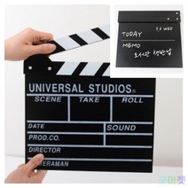 굿마켓 클래퍼보드 영화촬영소품 촬영슬레이트