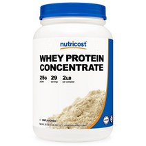 웨이 프로틴 컨센트레이트 2파운드 무맛 1병, 1개, 단품, 단품