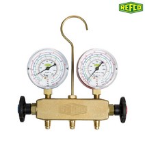 REFCO 레프코 APEX 8 DS CLIM (R22 R470C R410A) 매니폴드 게이지