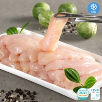 [맛난꼬꼬 닭안심] 국내산 닭특수부위 안심(냉동) 1kg*2개, 1kg, 2개