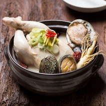 닭한마리 전복 삼계탕 냉동 간편 영양 한약 봉지 레토르트 진한 옛날 국내산, 1.4kg 2팩