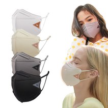 ILE 99% 항균인증 KC인증 다회용 쿼드 마스크 S M L 발수코팅 50회 사용, 1개입, 그레이