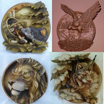 목공기계 목공공구 목공구 3D 릴리프 동물 사냥 STL 형식 모델 디자인 아트캠 갈망 CNC 라우터 파일 27 개, 한개옵션0