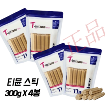 테라츄 티뮨스틱 (스틱형300g 조각형(별형)300g) / 티뮨소프트(스트립) 어린강아지 노령견용 140g, 티뮨 스틱형 300g X 4봉