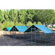 초대형 야외 닭장만들기 닭키우기 닭집 양계장 앞마당, 길이1.5m너비2m높이1.7m플라스틱메쉬밀봉